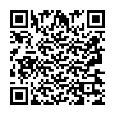 QR Code pour le numéro de téléphone +2693437400