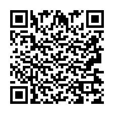 Codice QR per il numero di telefono +2693437405