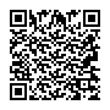 Codice QR per il numero di telefono +2693437407