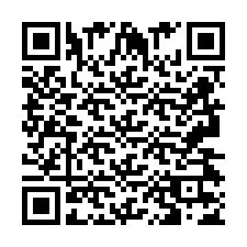 QR-code voor telefoonnummer +2693437409