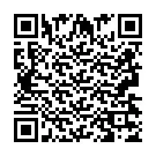 QR код за телефонен номер +2693437415