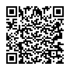 QR код за телефонен номер +2693437430