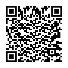 Codice QR per il numero di telefono +2693437431