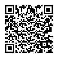 Código QR para número de telefone +2693437490