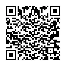 Código QR para número de telefone +2693437509