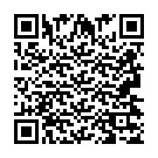 QR-code voor telefoonnummer +2693437517