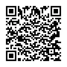 QR код за телефонен номер +2693437571