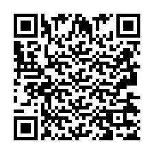 QR-koodi puhelinnumerolle +2693437580