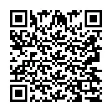 QR код за телефонен номер +2693437768