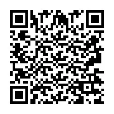 QR-code voor telefoonnummer +2693437850