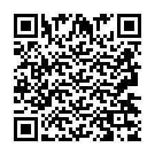 QR-koodi puhelinnumerolle +2693437871