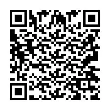 Codice QR per il numero di telefono +2693437879