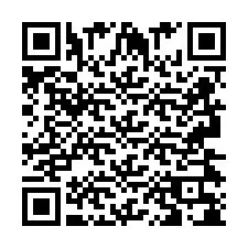 QR-koodi puhelinnumerolle +2693438006