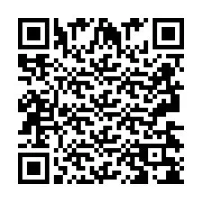 QR код за телефонен номер +2693438010