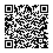 QR код за телефонен номер +2693438012