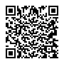 Kod QR dla numeru telefonu +2693438013