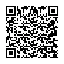 QR код за телефонен номер +2693438014