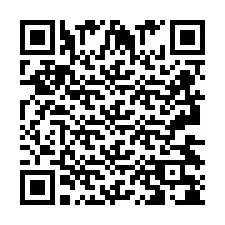 Código QR para número de telefone +2693438020