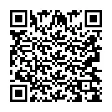 QR код за телефонен номер +2693438023