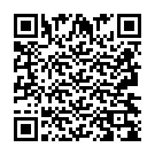 QR-koodi puhelinnumerolle +2693438024