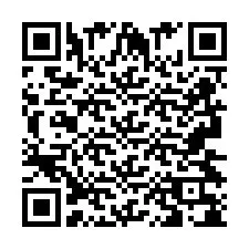 Codice QR per il numero di telefono +2693438027