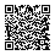 Código QR para número de telefone +2693438036