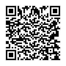 QR-koodi puhelinnumerolle +2693438043