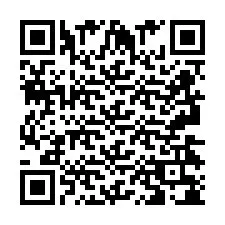 QR код за телефонен номер +2693438054