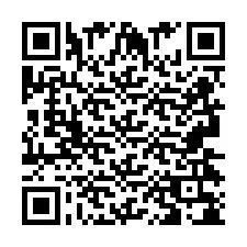 QR код за телефонен номер +2693438057