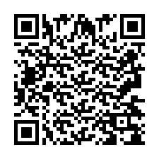 QR Code pour le numéro de téléphone +2693438061