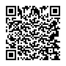 QR код за телефонен номер +2693438067