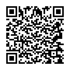 Codice QR per il numero di telefono +2693438089