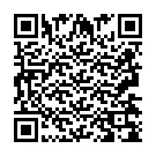 Código QR para número de teléfono +2693438091