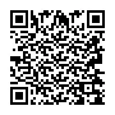 QR-code voor telefoonnummer +2693438092