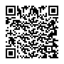 Codice QR per il numero di telefono +2693438106