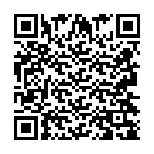 QR-code voor telefoonnummer +2693438176