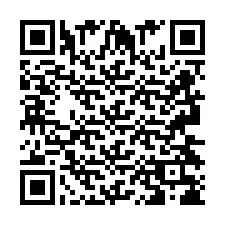 Código QR para número de telefone +2693438662