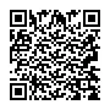 Código QR para número de telefone +2693438665