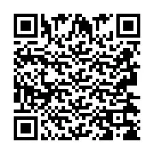 QR код за телефонен номер +2693438686