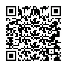 Codice QR per il numero di telefono +2693438687