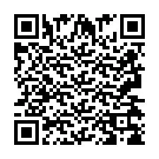 Codice QR per il numero di telefono +2693438689