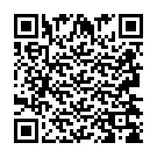 Codice QR per il numero di telefono +2693438692