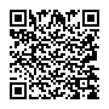 QR-code voor telefoonnummer +2693438698