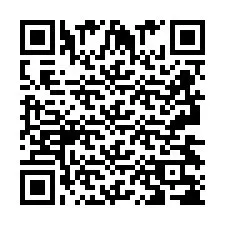 QR-koodi puhelinnumerolle +2693438724