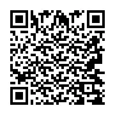 QR-code voor telefoonnummer +2693438737