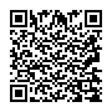 QR код за телефонен номер +2693438741