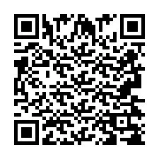 Kod QR dla numeru telefonu +2693438747