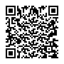 QR-code voor telefoonnummer +2693438750