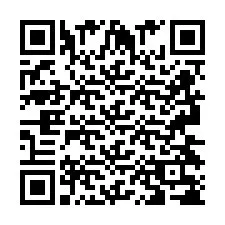 Kod QR dla numeru telefonu +2693438762