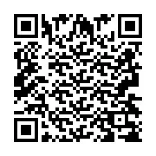 Codice QR per il numero di telefono +2693438765